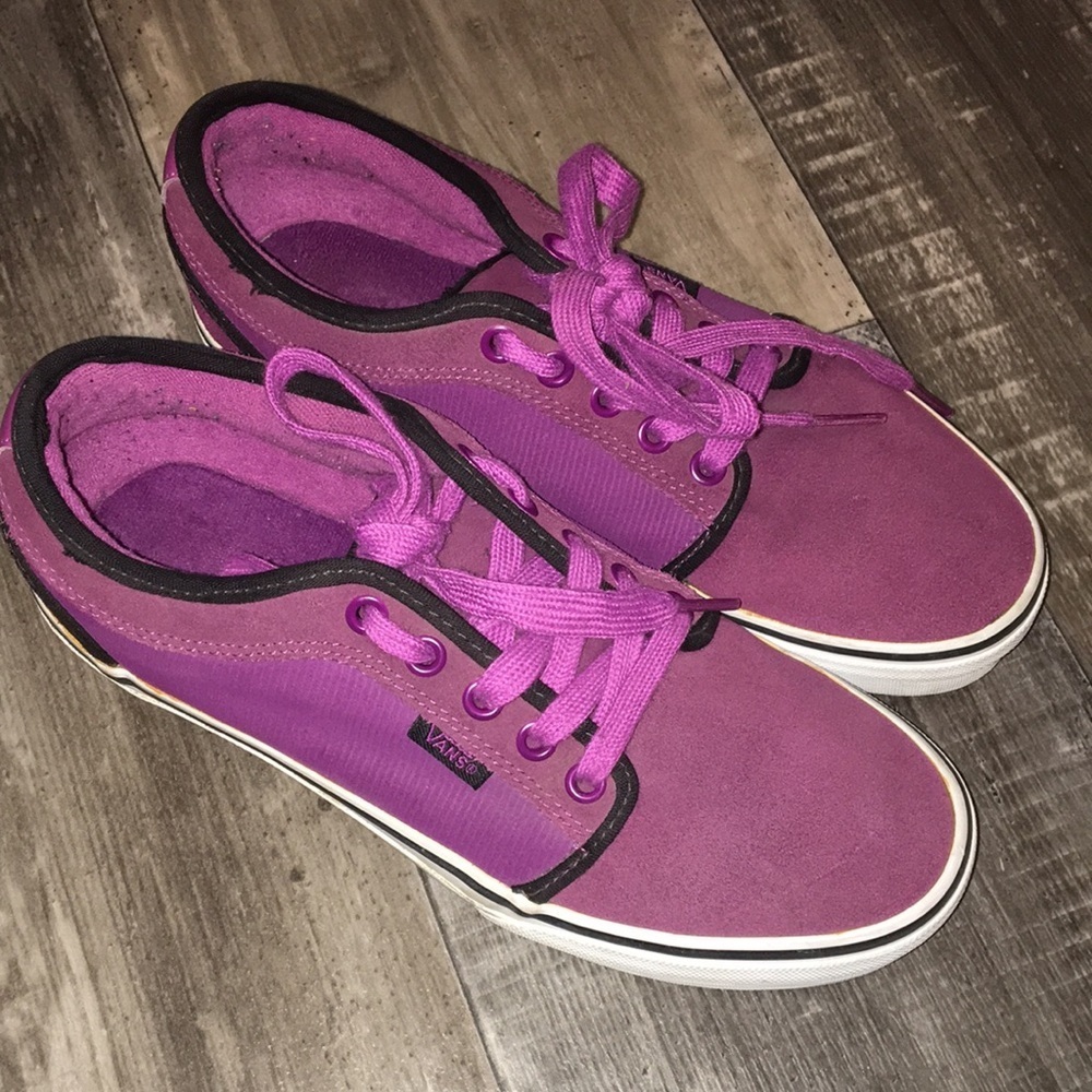 Vans Women’s Purple Chukka Low Shoes